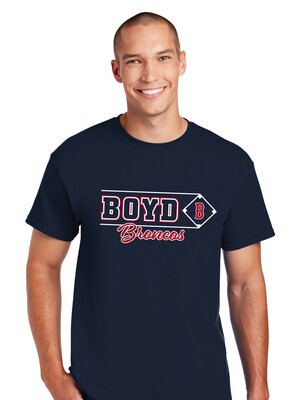 Boyd Baseball - Block Script - Short Sleeve