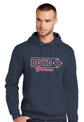 Boyd Baseball - Block Script - Hoodie
