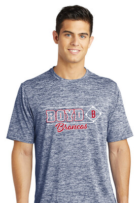 Boyd Baseball - Block Script - Electric Dri-Fit Short Sleeve