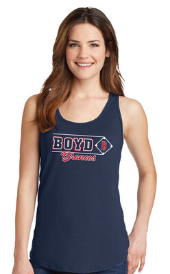 Boyd Baseball - Block Script - Cotton Tank