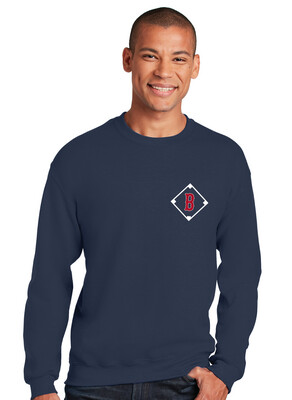 Boyd Baseball - Baseball Dots - Crew Sweatshirt