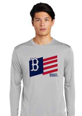 Boyd Baseball - Flag - Dri-Fit Long Sleeve