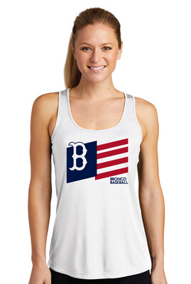 Boyd Baseball - Flag - Dri-Fit Racerback Tank