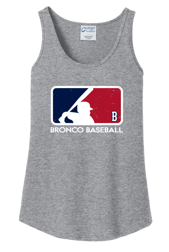 Boyd Baseball - Batter - Cotton Tank, Color: Grey