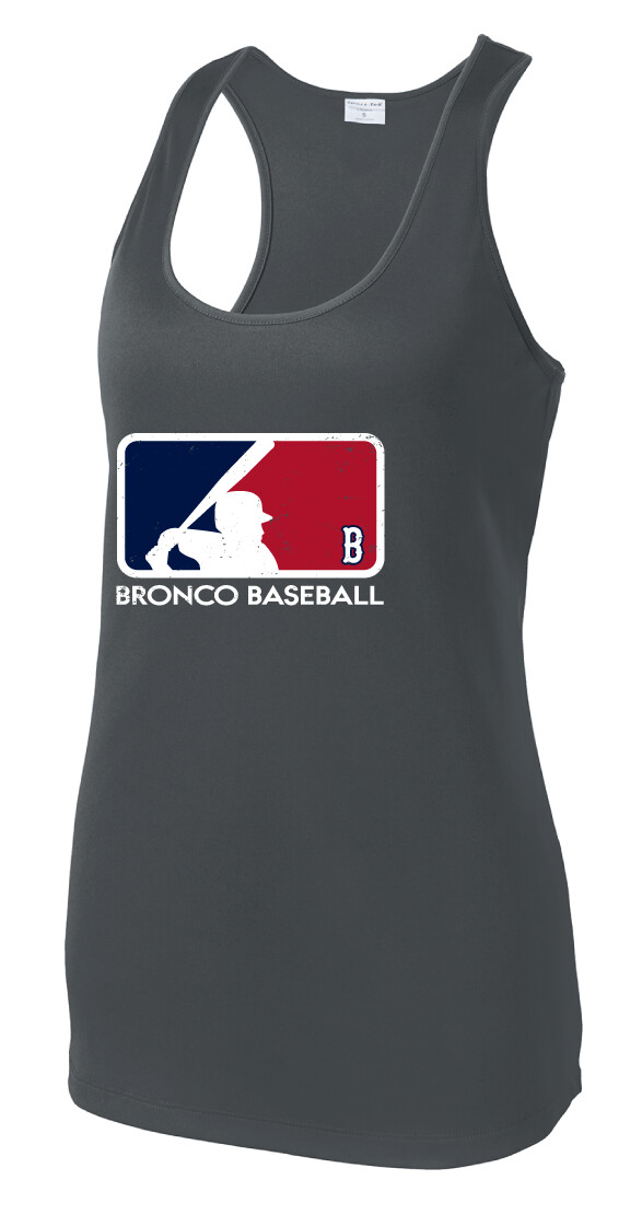 Boyd Baseball - Batter - Dri-Fit Racerback Tank, Color: Iron Grey