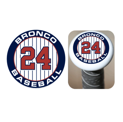 Boyd Baseball - Bat Knob Decals
