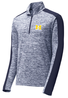McKinney AT Gear - Small AT Logo - Long Sleeve Quarter Zip