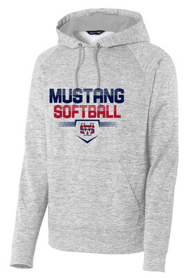 USW Softball - Cut Lines - Electric Dri-Fit Hoodie