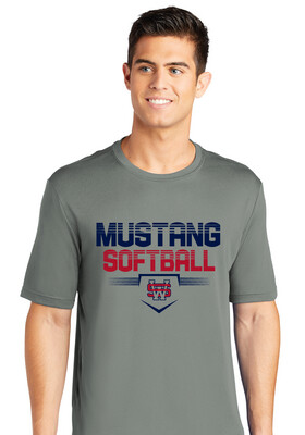 USW Softball - Cut Lines - Dri-Fit Short Sleeve