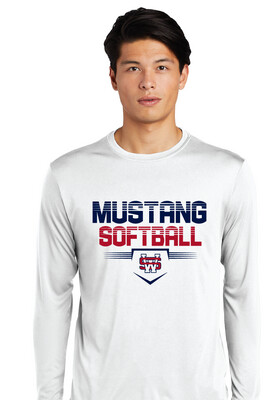 USW Softball - Cut Lines - Dri-Fit Long Sleeve