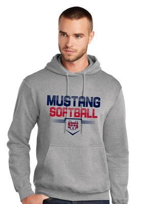 USW Softball - Cut Lines - Hoodie