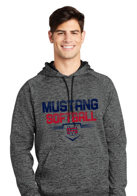 USW Softball - Cut Lines - Electric Dri-Fit Hoodie