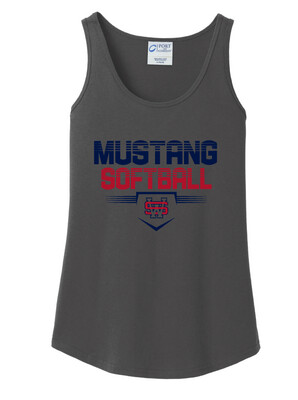 USW Softball - Cut Lines - Cotton Tank