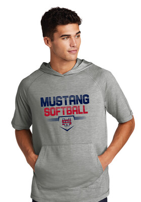 USW Softball - Cut Lines - Short Sleeve Hoodie