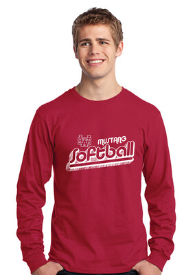 USW Softball - Groovy Shadow - Long Sleeve