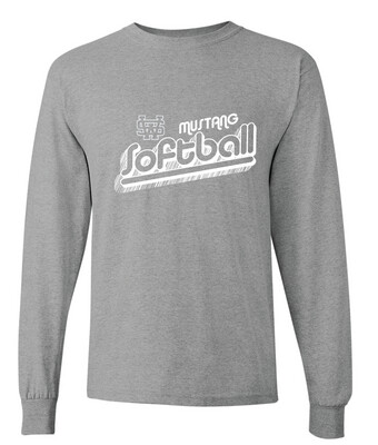 USW Softball - Groovy Shadow - Long Sleeve