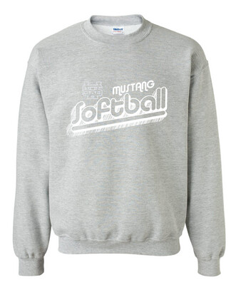 USW Softball - Groovy Shadow - Crew Sweatshirt