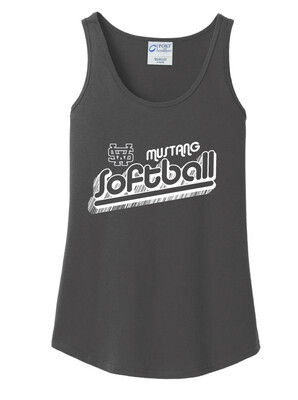 USW Softball - Groovy Shadow - Cotton Tank