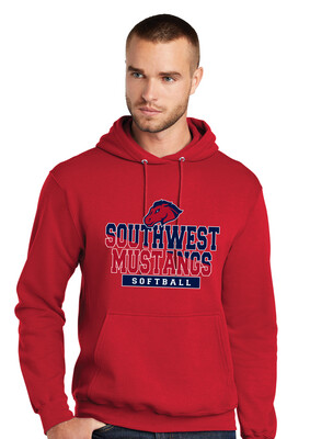 USW Softball - Two Tone - Hoodie