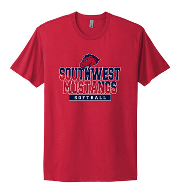 USW Softball - Two Tone - Next Level Short Sleeve