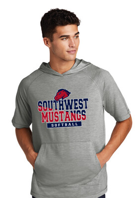 USW Softball - Two Tone - Short Sleeve Hoodie