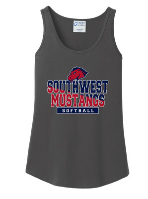 USW Softball - Two Tone - Cotton Tank