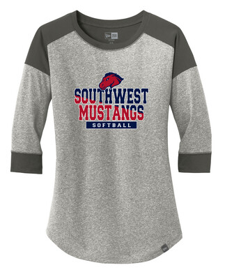 USW Softball - Two Tone - Lightweight Raglan Tee