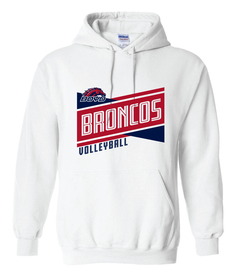 Boyd VB - Criss Cross - Hoodie, Garment Color: White