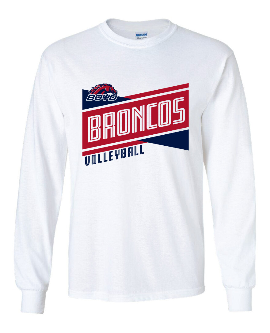 Boyd VB - Criss Cross - Long Sleeve, Garment Color: White