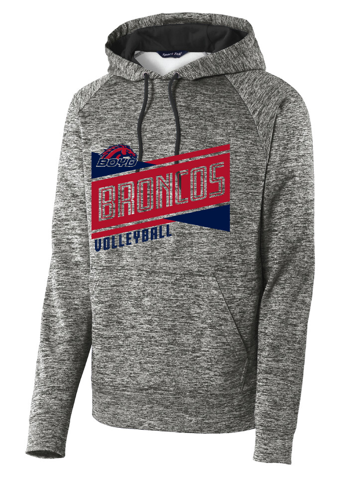 Boyd VB - Criss Cross - Electric Dri-Fit Hoodie, Garment Color: White Black