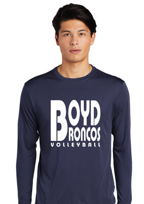 Boyd VB - Retro Block - Dri-Fit Long Sleeve