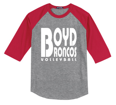Boyd VB - Retro Block - Raglan Baseball