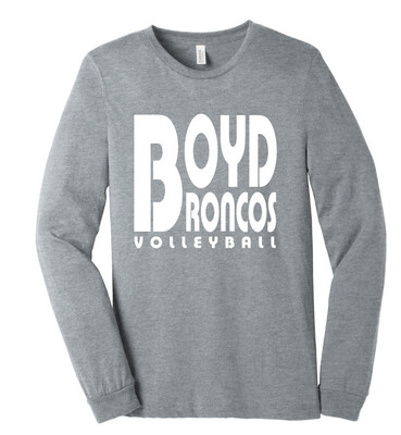 Boyd VB - Retro Block - Bella+Canvas Long Sleeve