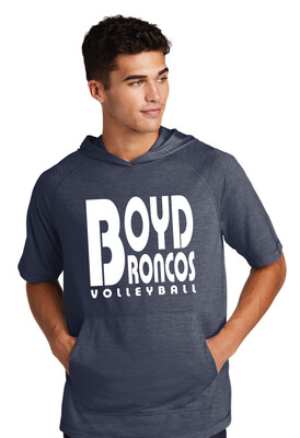 Boyd VB - Retro Block - Short Sleeve Hoodie