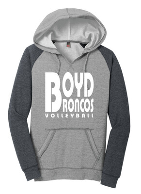 Boyd VB - Retro Block - Lightweight Raglan Hoodie