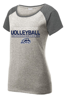 Boyd VB - Stacked -  Heather Scoop Neck