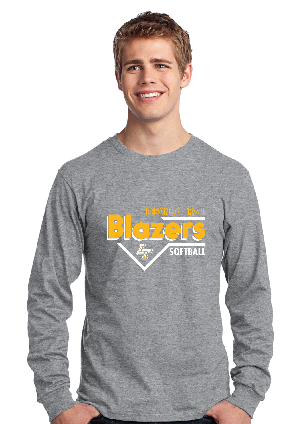 Lebanon Trail Softball - Block - Long Sleeve