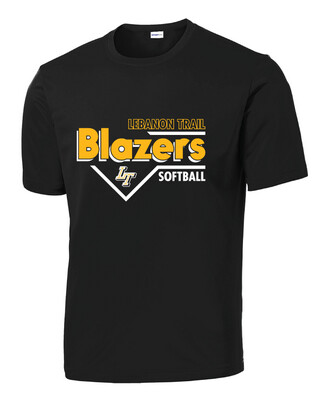 Lebanon Trail Softball - Block - Dri-Fit Short Sleeve