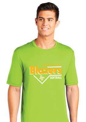 Lebanon Trail Softball - Block - Dri-Fit Short Sleeve