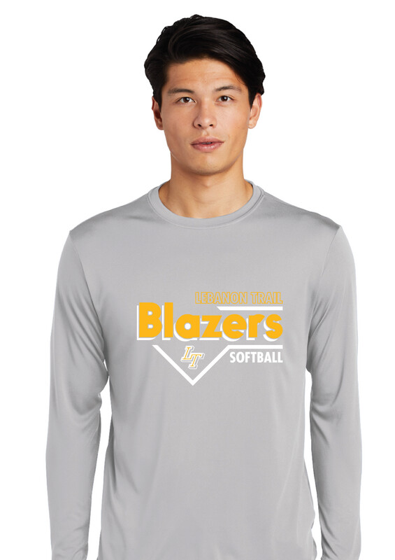 Lebanon Trail Softball - Block - Dri-Fit Long Sleeve