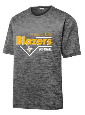 Lebanon Trail Softball - Block - Electric Dri-Fit Short Sleeve