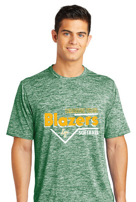 Lebanon Trail Softball - Block - Electric Dri-Fit Short Sleeve