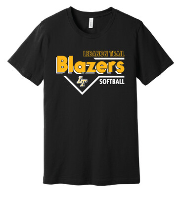 Lebanon Trail Softball - Block - Bella+Canvas Short Sleeve