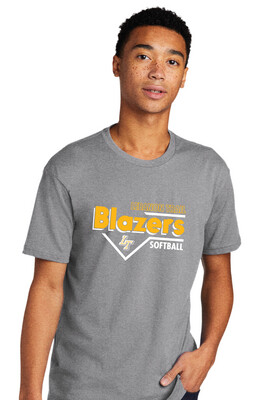 Lebanon Trail Softball - Block - Next Level Short Sleeve