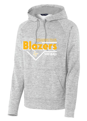Lebanon Trail Softball - Block - Electric Dri-Fit Hoodie