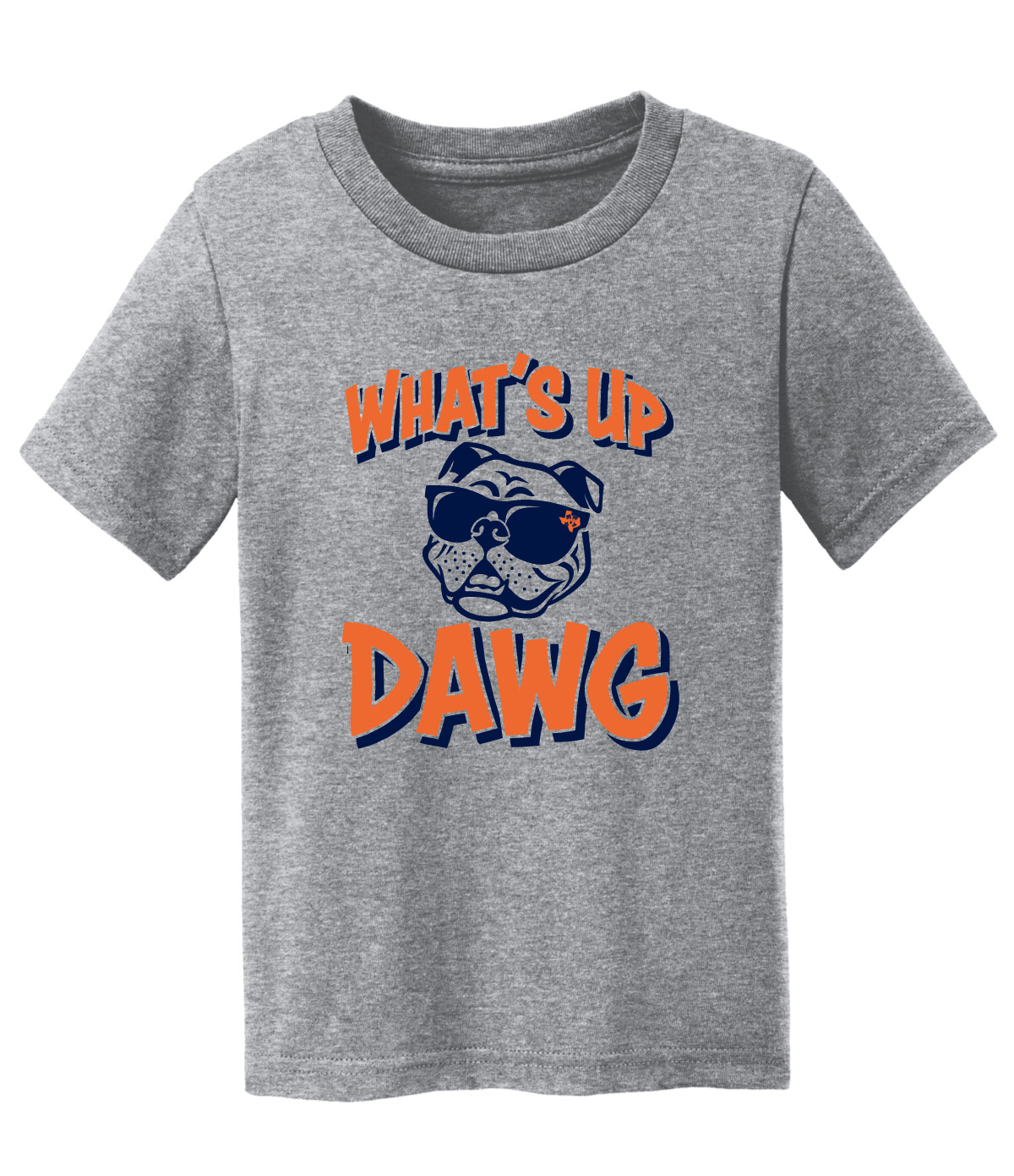 What&#39;s Up Dawg, Garment Color: Sport Grey / Silver, Garment Type: Short Sleeve T-Shirt