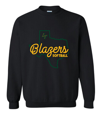 Lebanon Trail Softball - Texas - Crew Sweatshirt