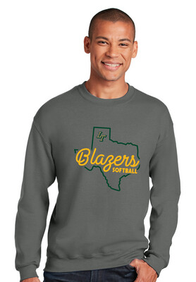 Lebanon Trail Softball - Texas - Crew Sweatshirt
