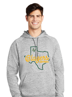 Lebanon Trail Softball - Texas - Electric Dri-Fit Hoodie