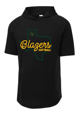 Lebanon Trail Softball - Texas - Short Sleeve Hoodie